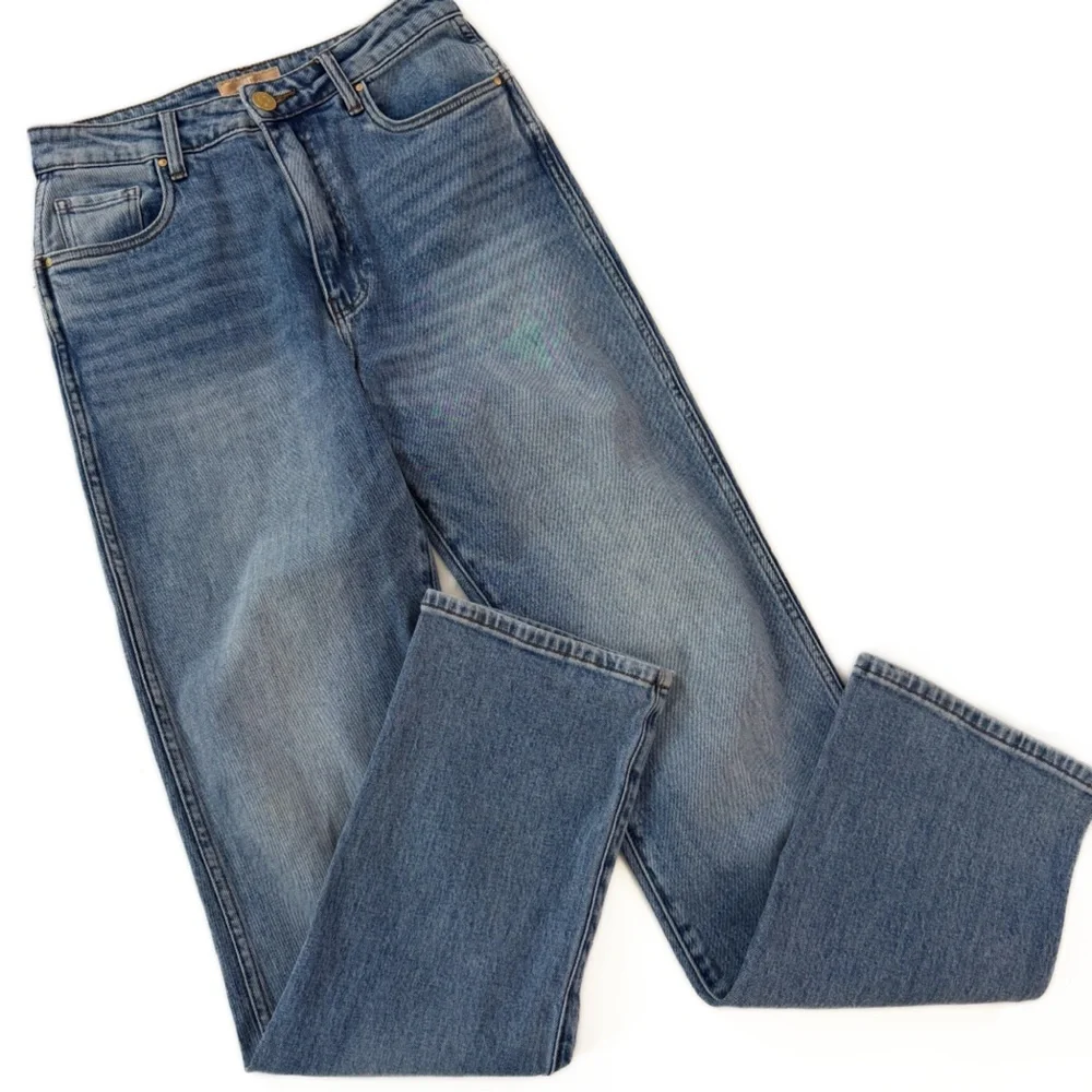 Kut from the Kloth Evereve Jeans Womens 2 Melissa Straight High Rise Fab Ab - Picture 2 of 10